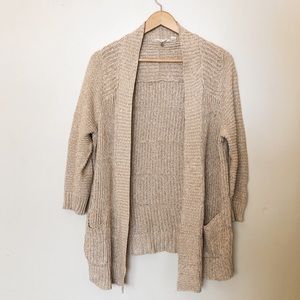 Lucky Brand Kitted Cardigan. size L, fits M.